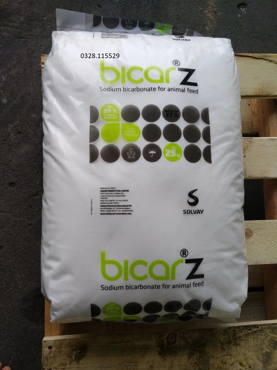 Soda lạnh Thái Lan, Bicar Z, Bicar Trung Quốc, Sodium Bicarbobate, NaHCO3,